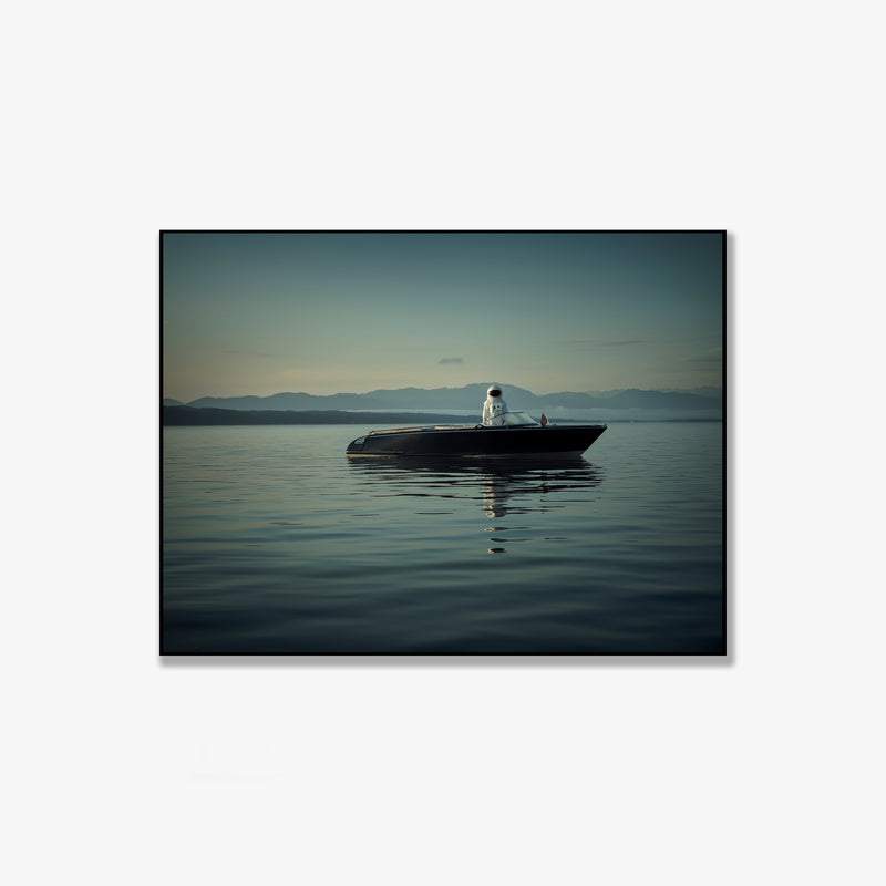 Moment (Lake Starnberg), from the series Lonesome Astronaut (Bavaria)