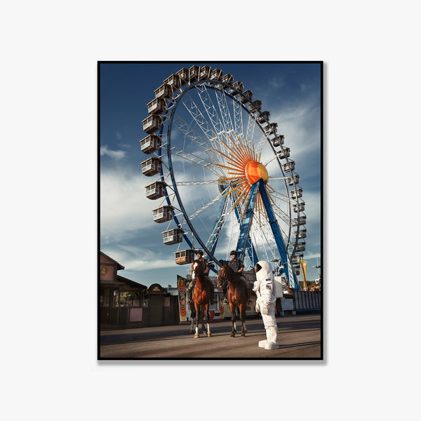 Riesenrad, Oktoberfest / Wiesn from the series Lonesome Astronaut (Bavaria)