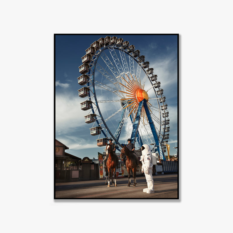 Riesenrad, Oktoberfest / Wiesn from the series Lonesome Astronaut (Bavaria)