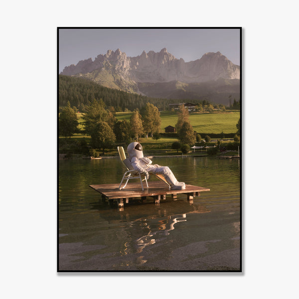 Wilder Kaiser – Floating, from the series Lonesome Astronaut (Austria)